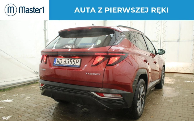 Hyundai Tucson cena 107850 przebieg: 37179, rok produkcji 2021 z Rejowiec Fabryczny małe 191